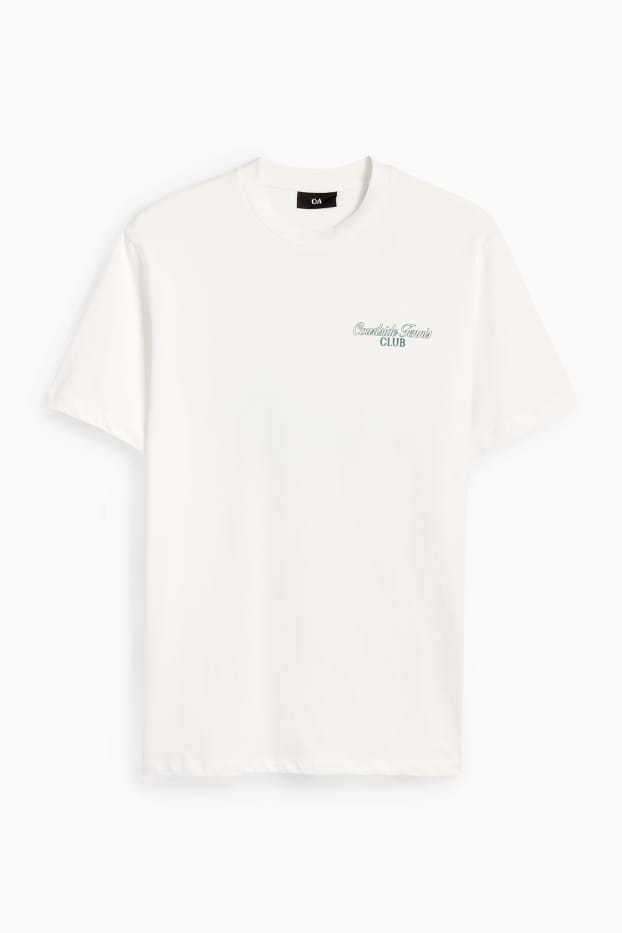 Bărbați - Tricou - regular fit - alb