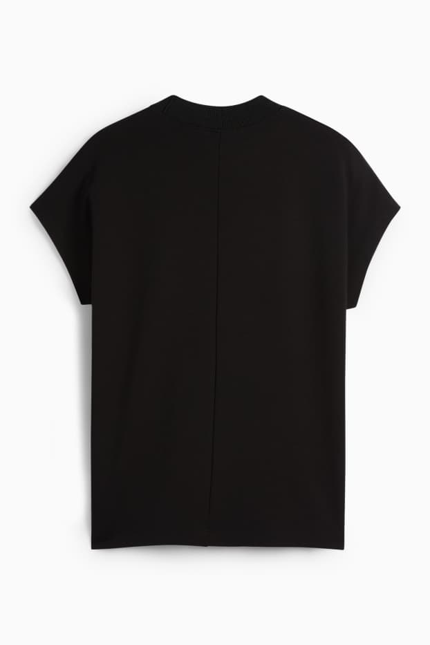 Femei - Tricou - regular fit - negru