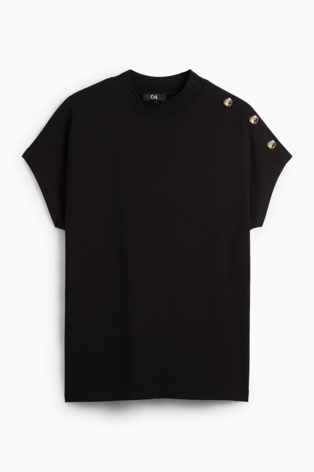 Femei - Tricou - regular fit - negru