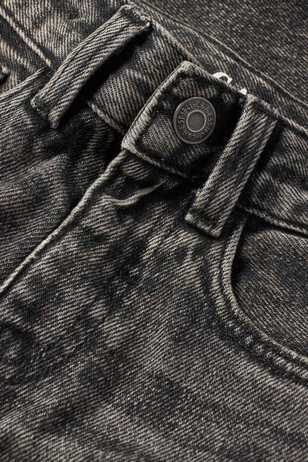 Copii - Băieți - Loose fit jeans - denim-gri