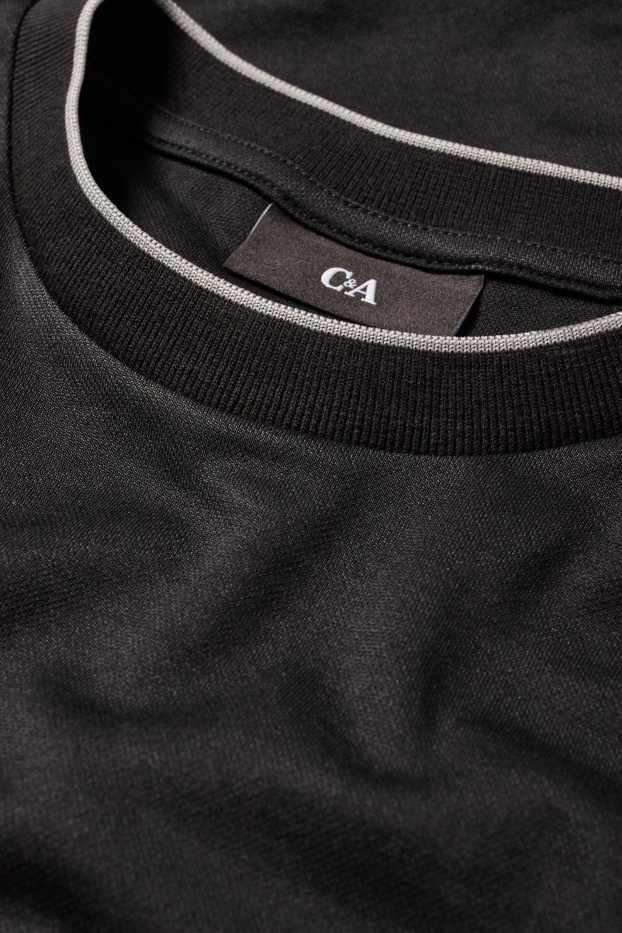 Bărbați - Tricou - regular fit - negru