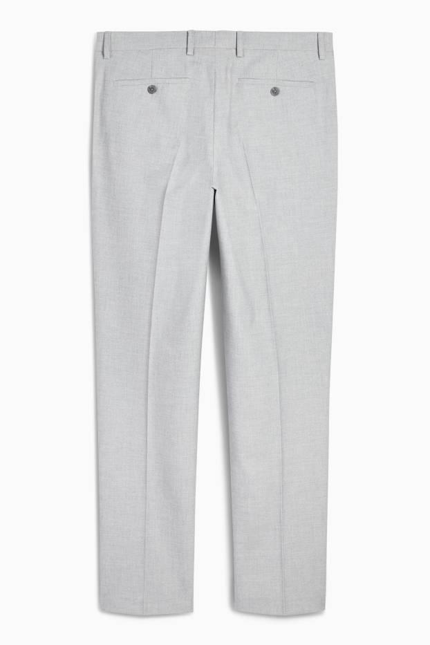 Bărbați - Pantaloni modulari - regular fit - Flex - gri deschis
