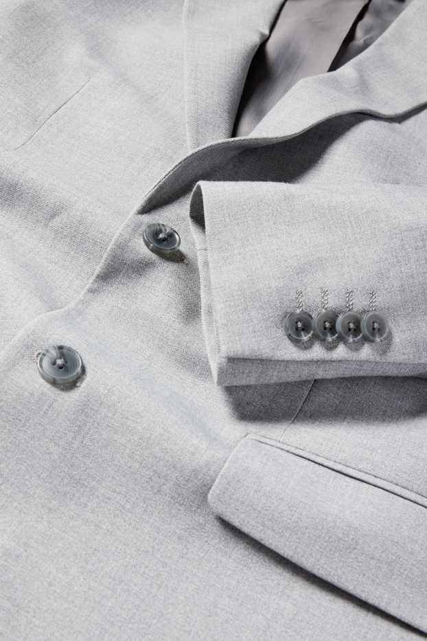 Bărbați - Sacou modular - regular fit - Flex - gri deschis