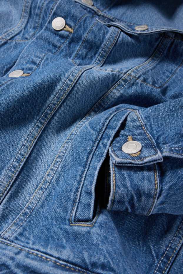Bărbați - Jachetă din denim - denim-albastru deschis