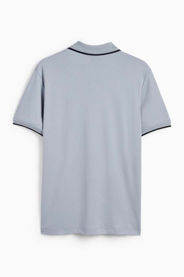 Bărbați - Tricou polo - gri