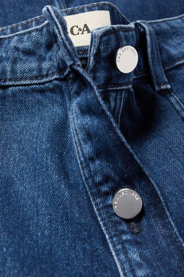 Femei - Fustă de blugi - denim-albastru