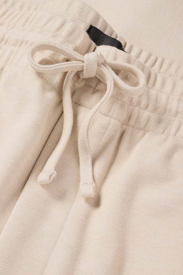 Bărbați - Pantaloni de trening - bej deschis