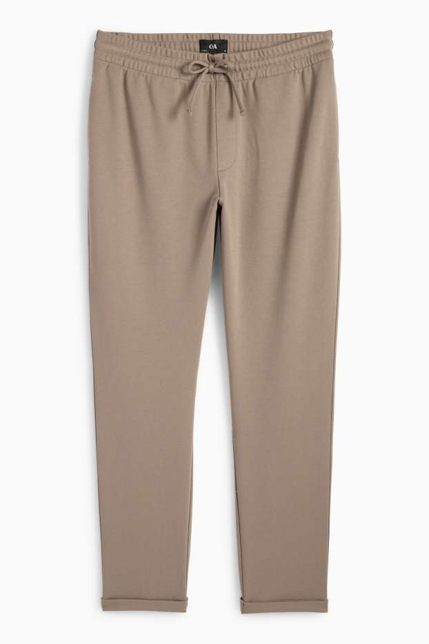 Bărbați - Pantaloni de trening - taupe