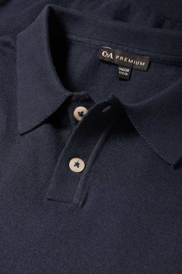 Children Boys - Jumper - dark blue
