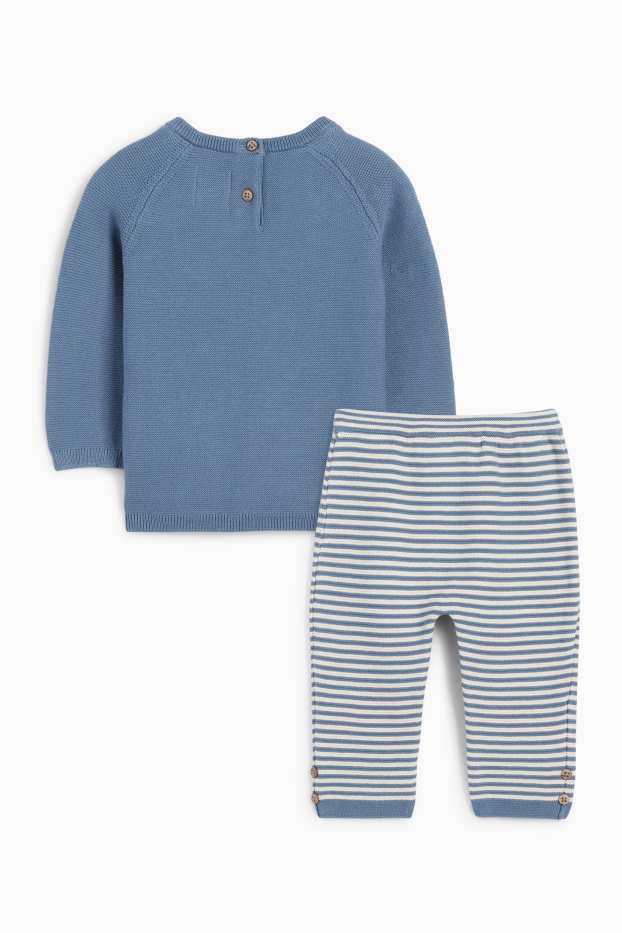 Baby Boys - Baby outfit - 2 piece - blue