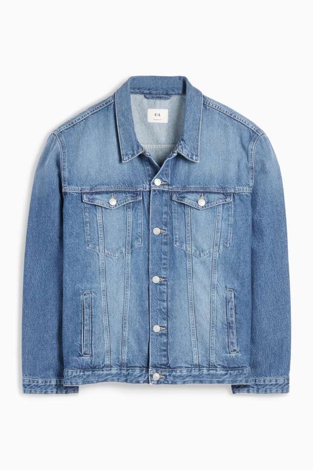 Bărbați - Jachetă din denim - denim-albastru deschis