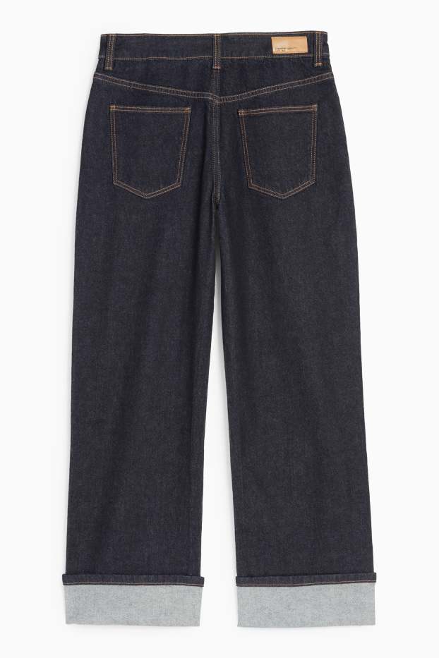 Copii - Fete - Baggy jeans - denim-albastru închis