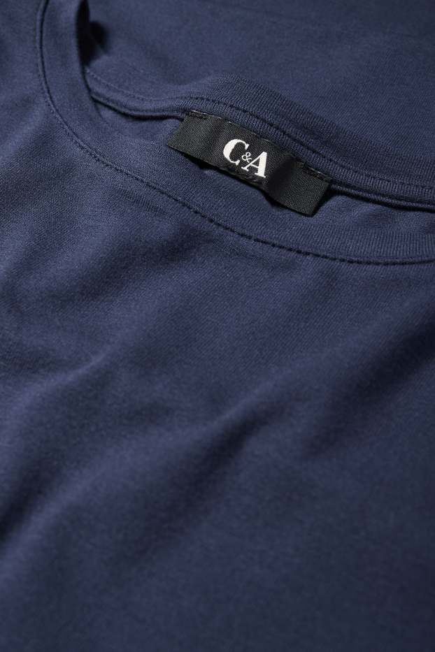 Femei - Tricou - regular fit - albastru închis
