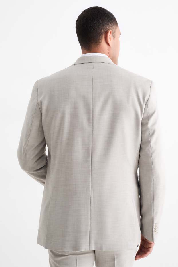 Bărbați - Sacou modular - regular fit - Flex - gri deschis