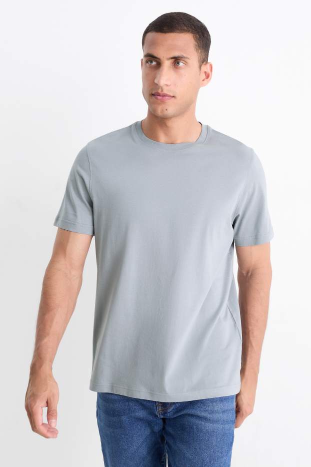 Herren - T-Shirt - Regular Fit - blau