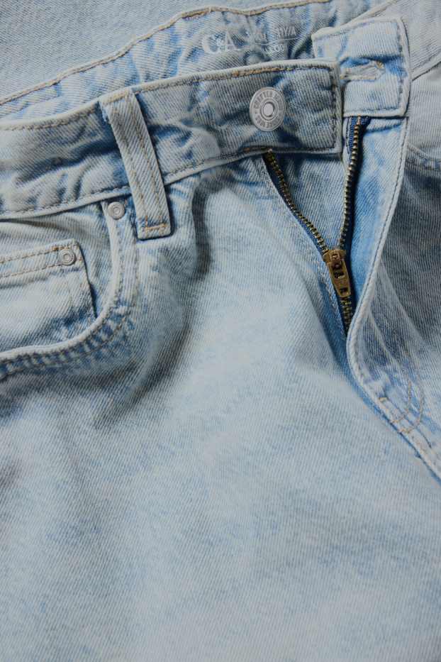 Copii - Fete - Balloon jeans - denim-albastru deschis
