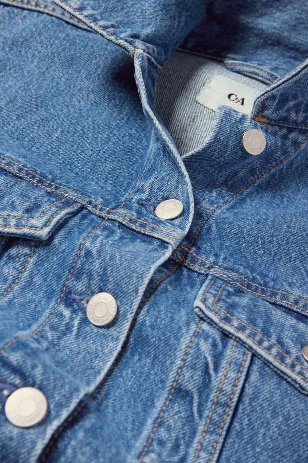 Femei - Jachetă din denim - denim-albastru