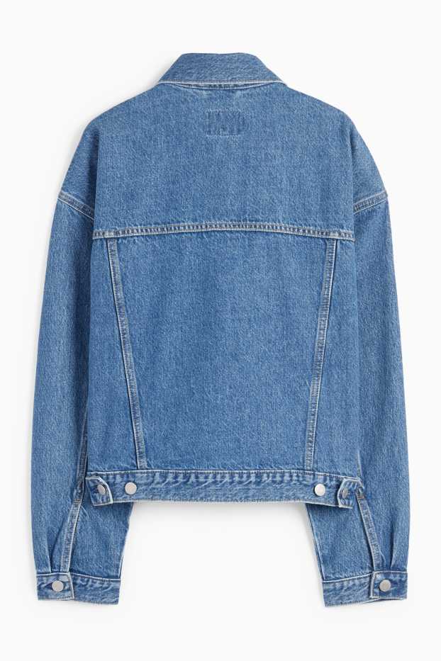 Femei - Jachetă din denim - denim-albastru