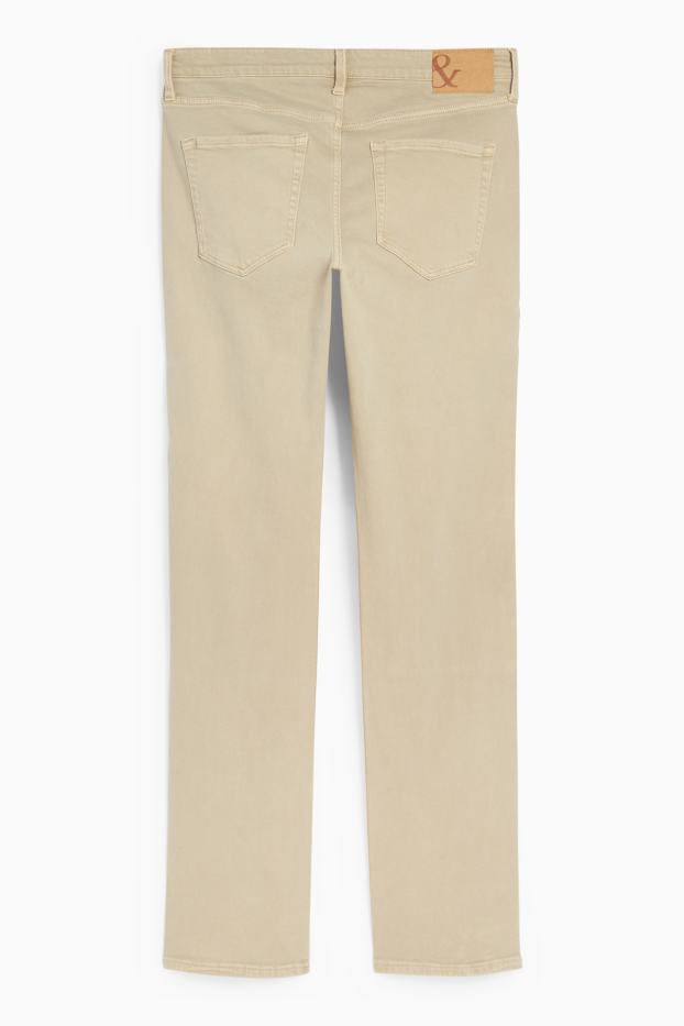 Bărbați - Straight jeans - verde deschis