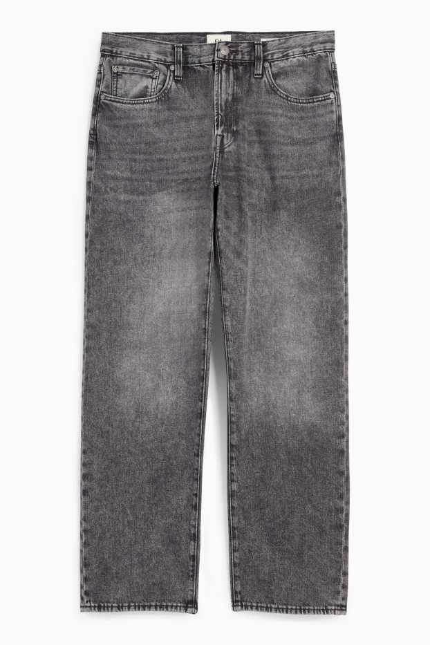 Bărbați - Relaxed jeans - denim-gri
