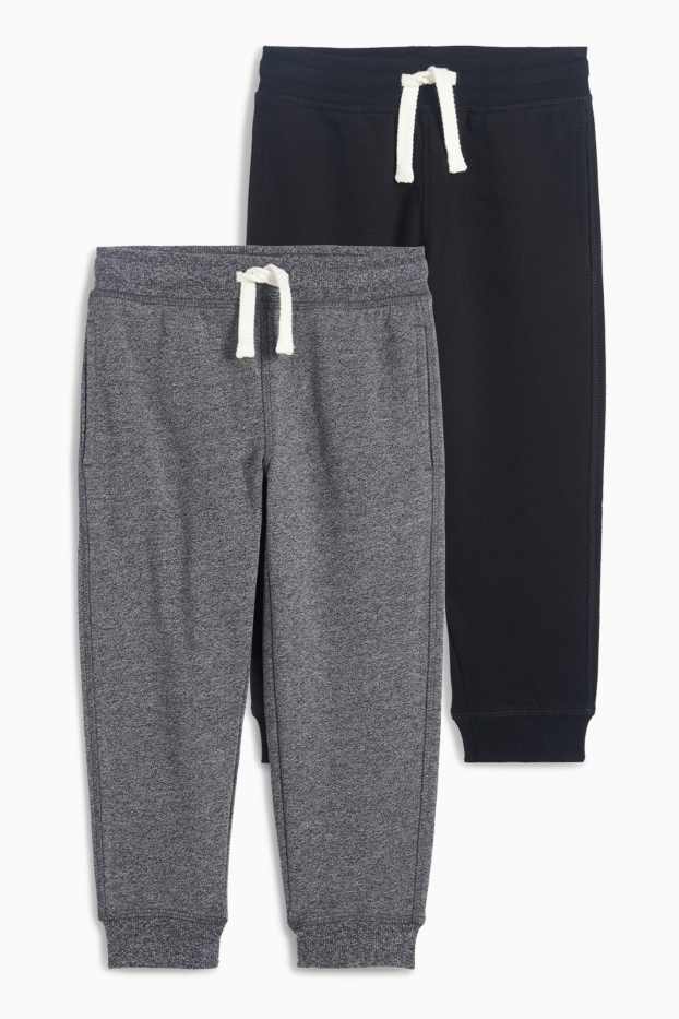 Copii - Băieți - Multipack 2 perechi - pantaloni de trening - negru