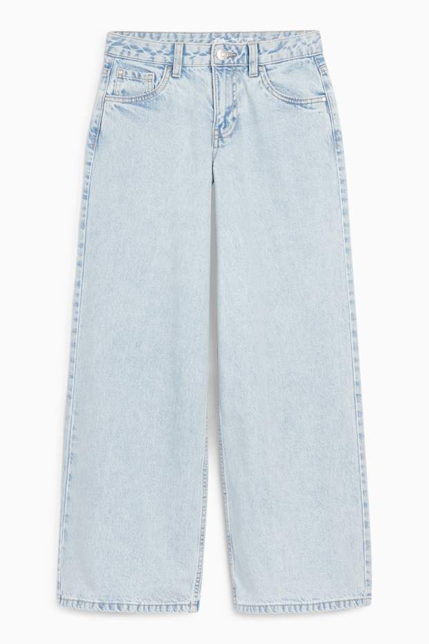 Copii - Fete - Baggy jeans - denim-albastru deschis