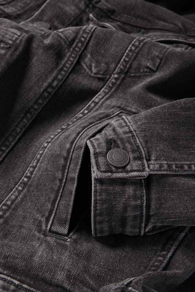 Bărbați - Jachetă din denim - denim-gri închis