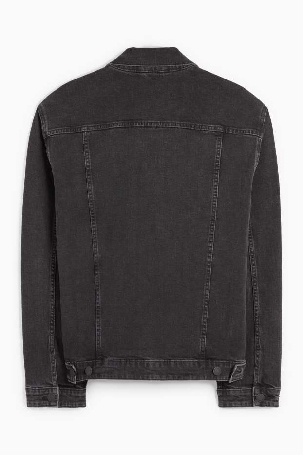 Bărbați - Jachetă din denim - denim-gri închis