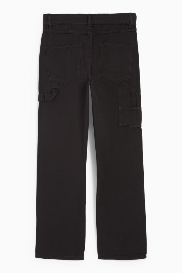 Copii - Băieți - Pantaloni de stofă - negru