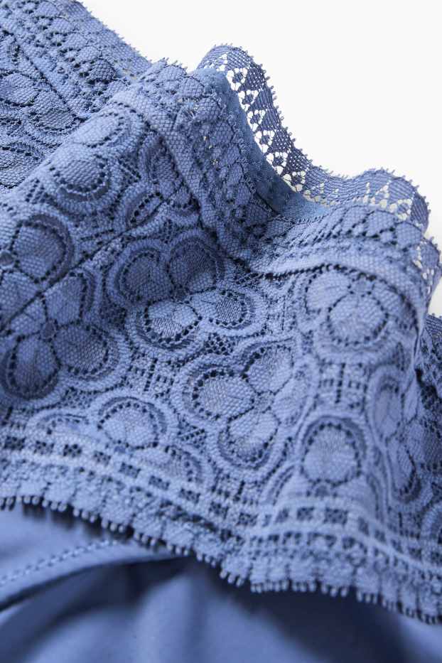 Damen - Slip - blau