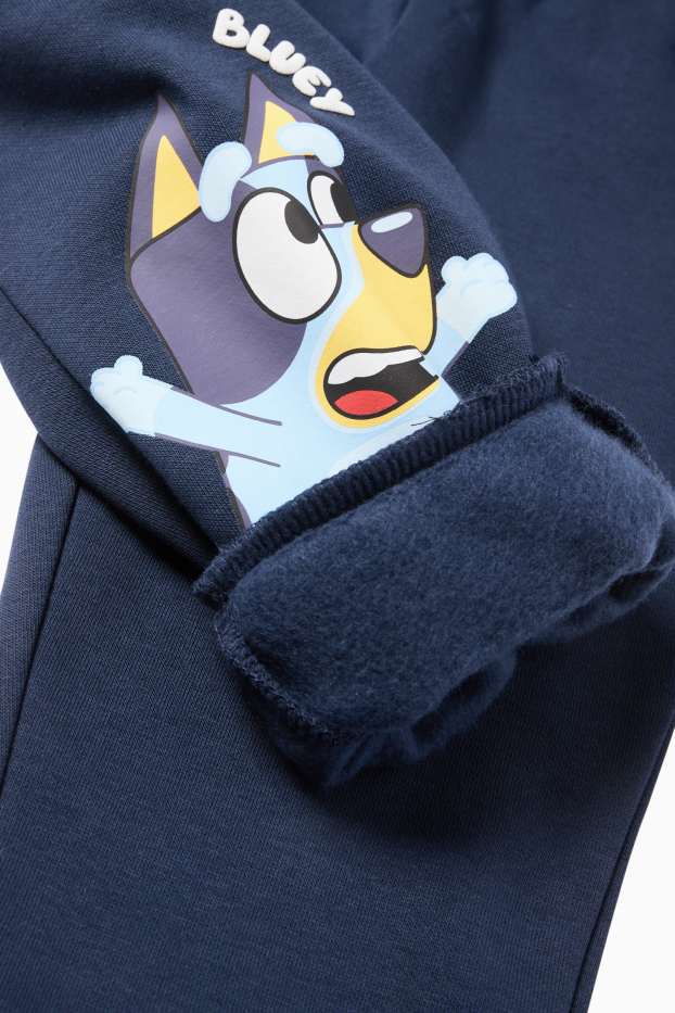 Copii - Băieți - Bluey - set - hanorac și pantaloni de trening - 2 piese - albastru închis