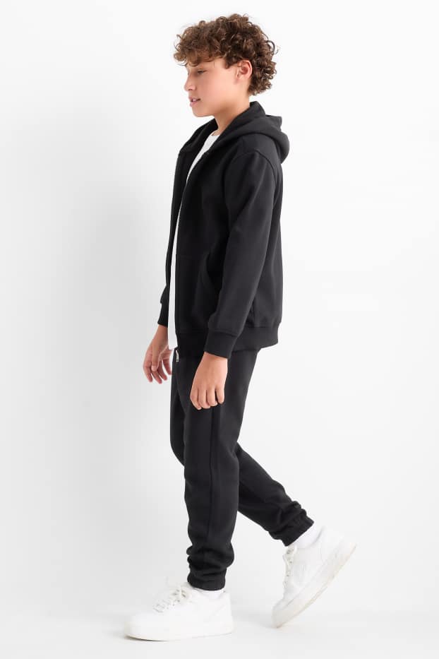 Copii - Băieți - Multipack 2 perechi - pantaloni de trening - negru