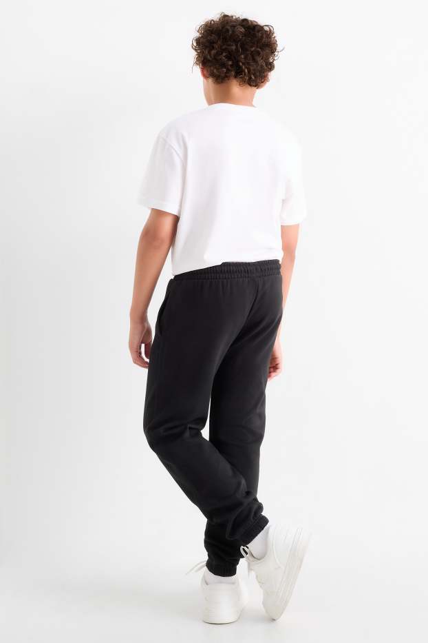 Copii - Băieți - Multipack 2 perechi - pantaloni de trening - negru