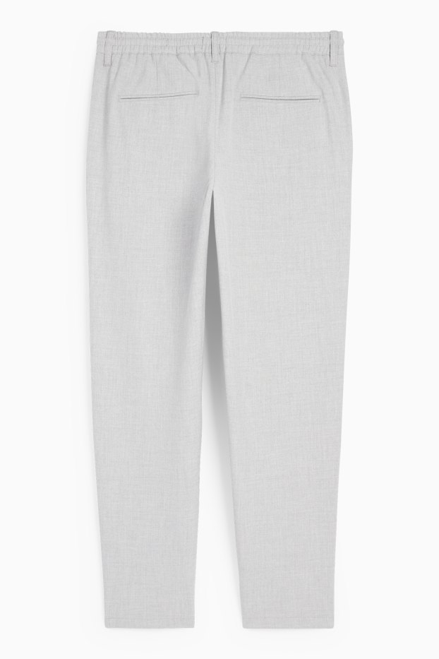 Bărbați - Chino - tapered fit - gri deschis