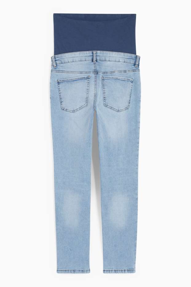 Femei - Jeans gravide - slim jeans - LYCRA® - denim-albastru deschis