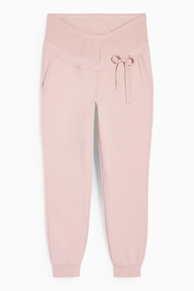 Femei - Pantaloni de trening gravide - roz