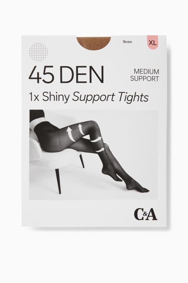 Femei - Dresuri - LYCRA® - 45 DEN - bronz