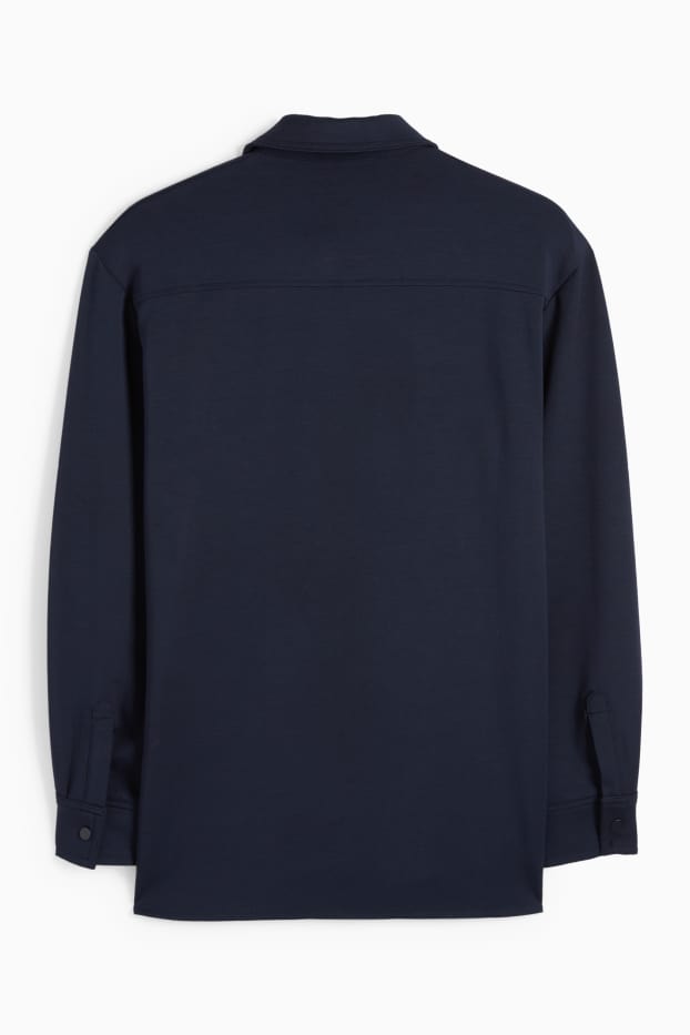Damen - Hemdbluse - dunkelblau