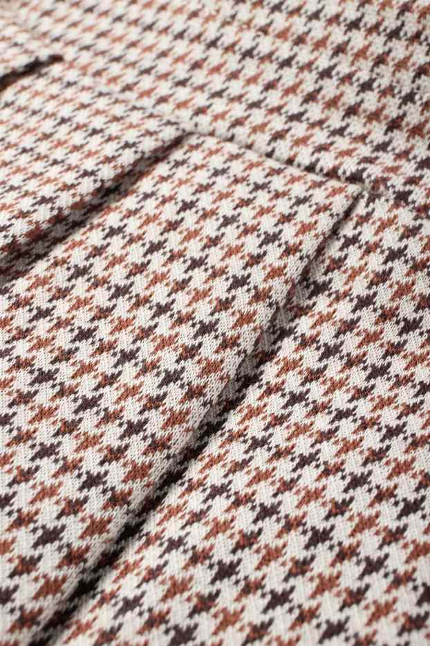 Children Girls - Skirt - check - cremewhite