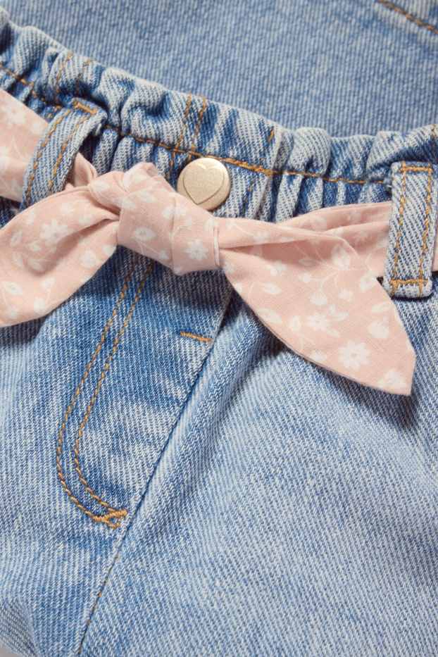Bebeluși - fete - Wide leg jeans bebeluși - denim-albastru deschis