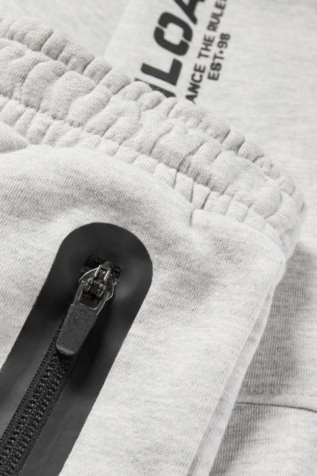 Copii - Băieți - Pantaloni de trening - gri deschis melanj