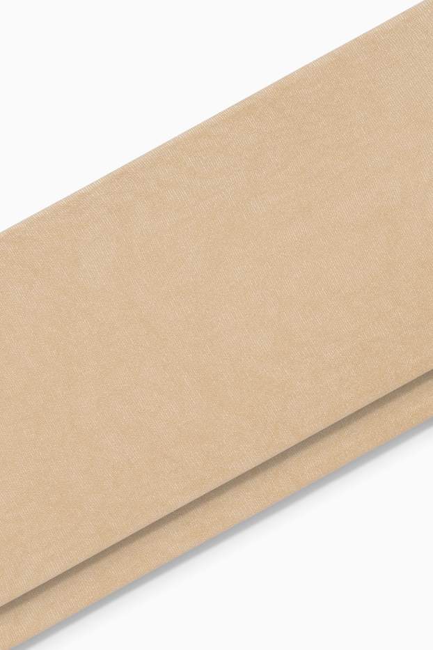 Femei - Multipack 2 perechi - dresuri - LYCRA® - 20 DEN - șampanie