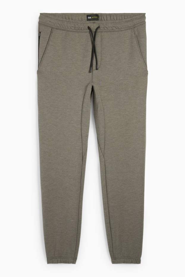 Bărbați - Pantaloni de trening funcționali - gri închis