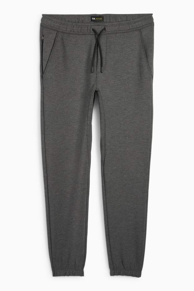Bărbați - Pantaloni de trening funcționali - gri închis