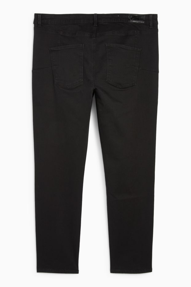 Femei - Slim jeans - talie medie - jeans modelatori - negru
