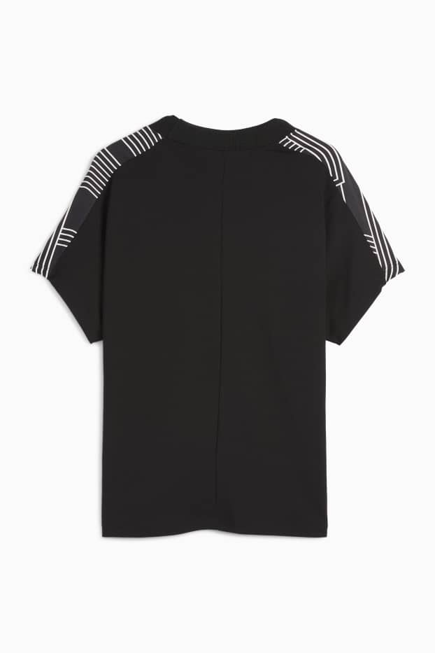 Femei - Tricou - relaxed fit - cu model - negru