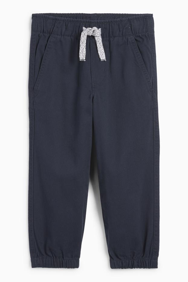 Copii - Băieți - Pantaloni de stofă - albastru închis