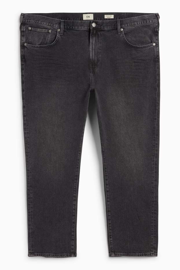Bărbați - Regular jeans - LYCRA® - denim-gri închis