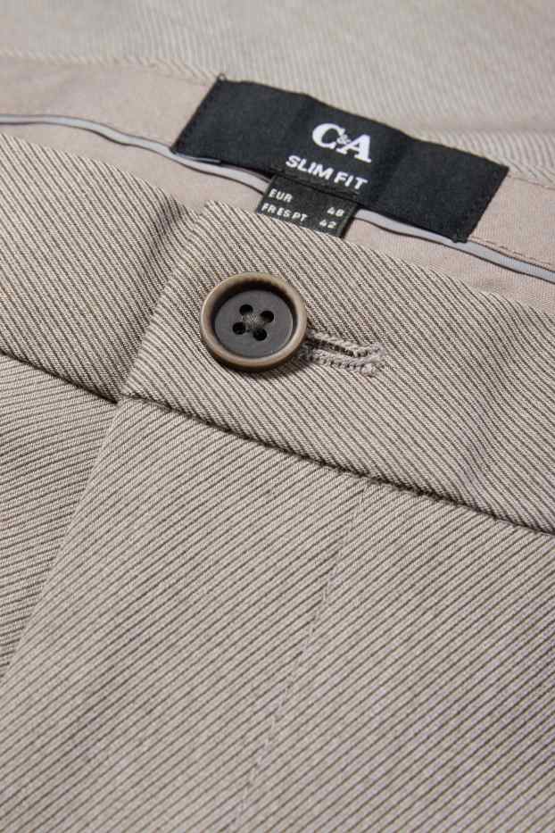 Bărbați - Pantaloni modulari - slim fit - Flex - gri