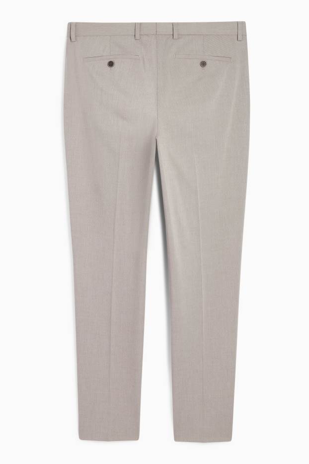 Bărbați - Pantaloni modulari - slim fit - Flex - gri